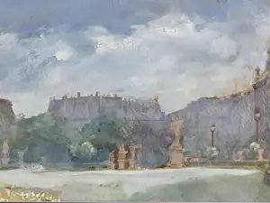 Mario Kriek - The Duke of Edinburgh statue outside Edinburgh Castle Scotland. kopen? Bied vanaf 65!