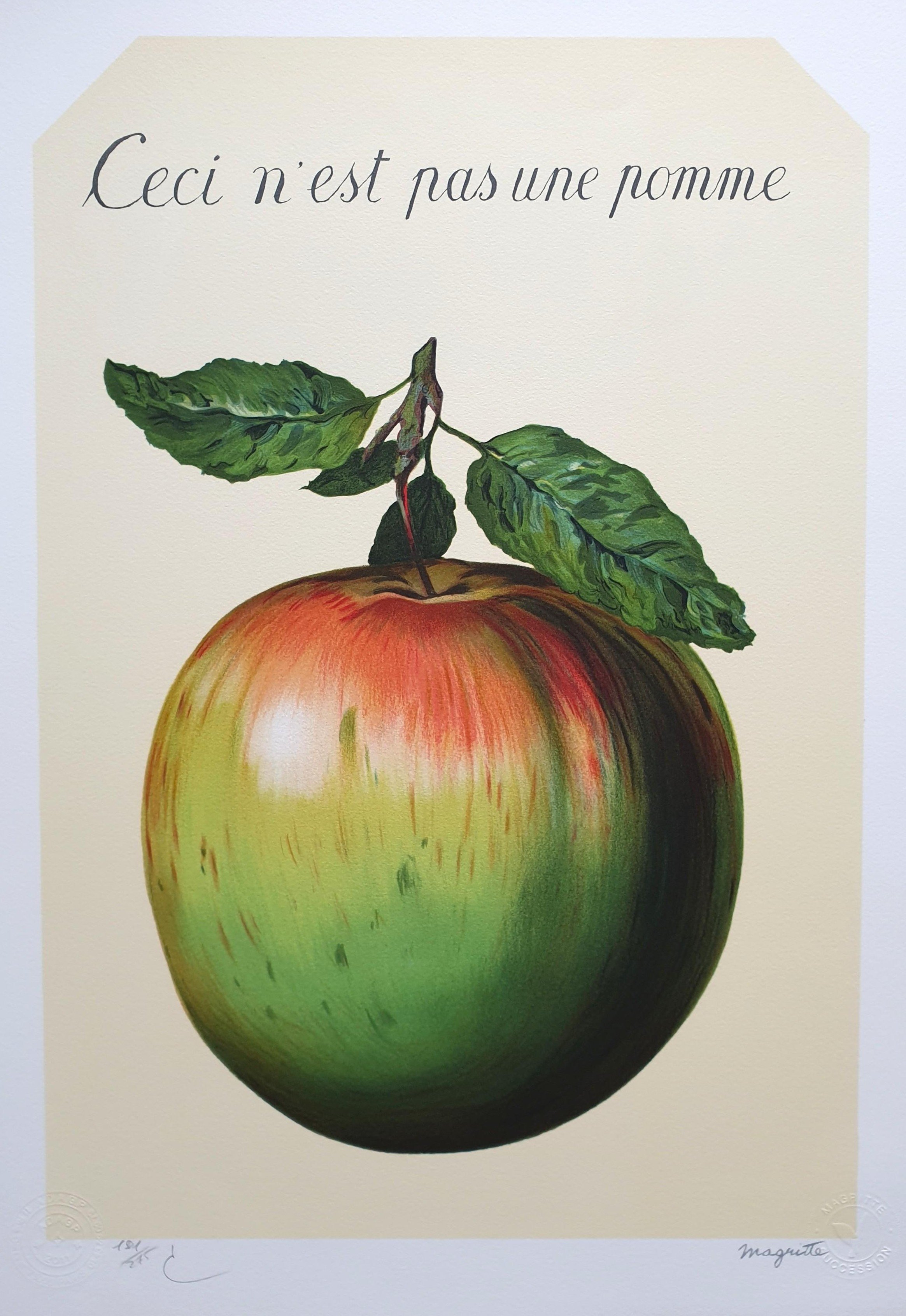 Rene Magritte - Ceci n’est pas une pomme kopen? Bied vanaf 440!