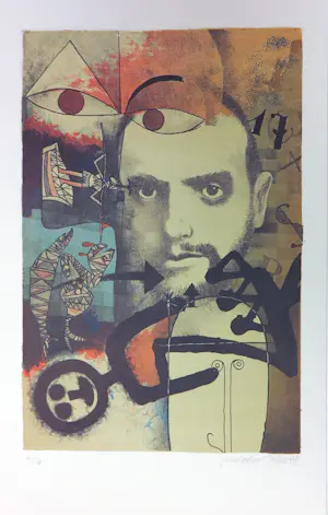 Jurjen Ravenhorst - & Mivrolav Potvic - Litho, Lot van 9 surrealistische voorstellingen kopen? Bied vanaf 100!