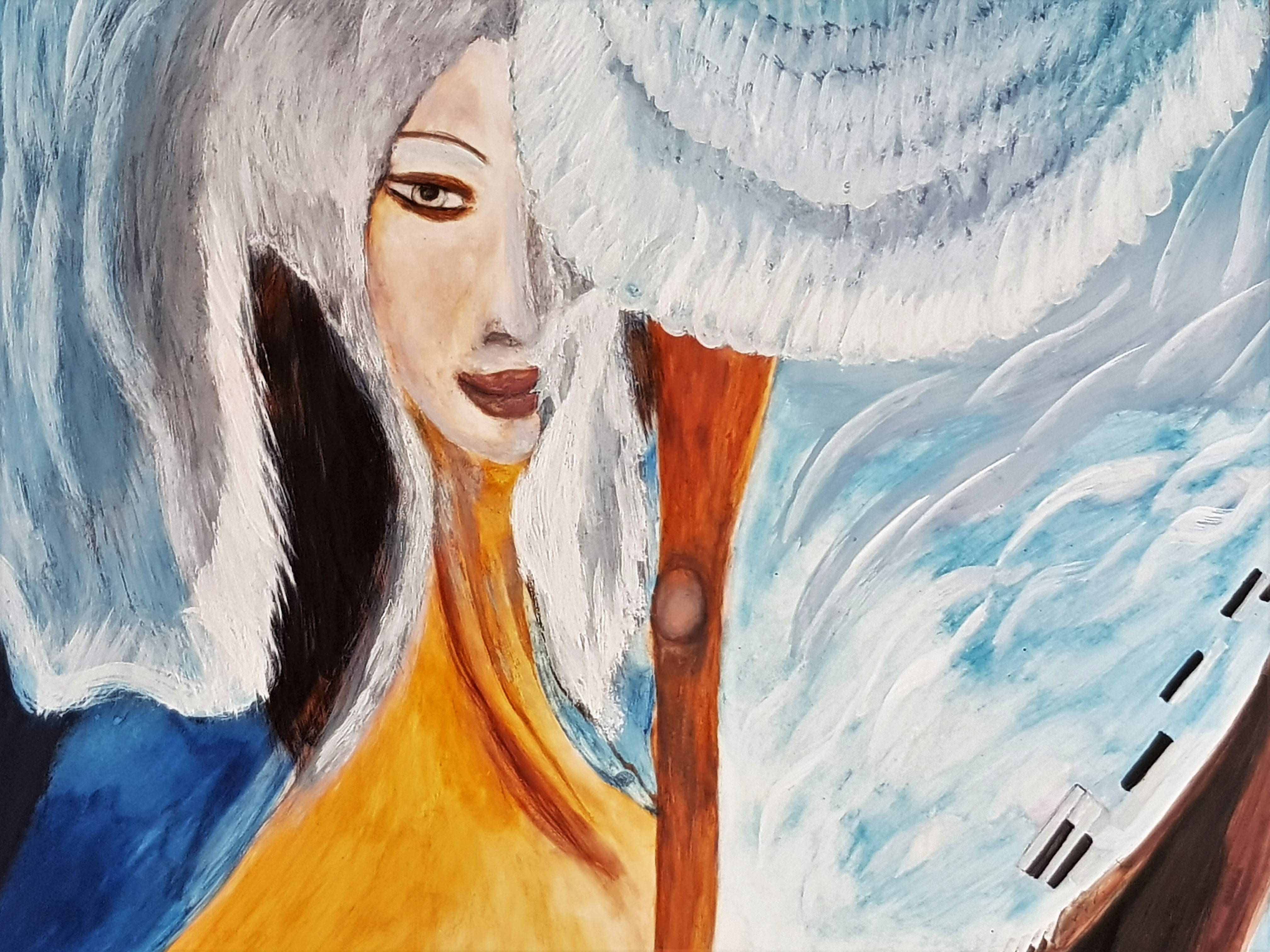 Niet of onleesbaar gesigneerd - Gesigneerde Aquarel - Ballet Danser kopen? Bied vanaf 1!