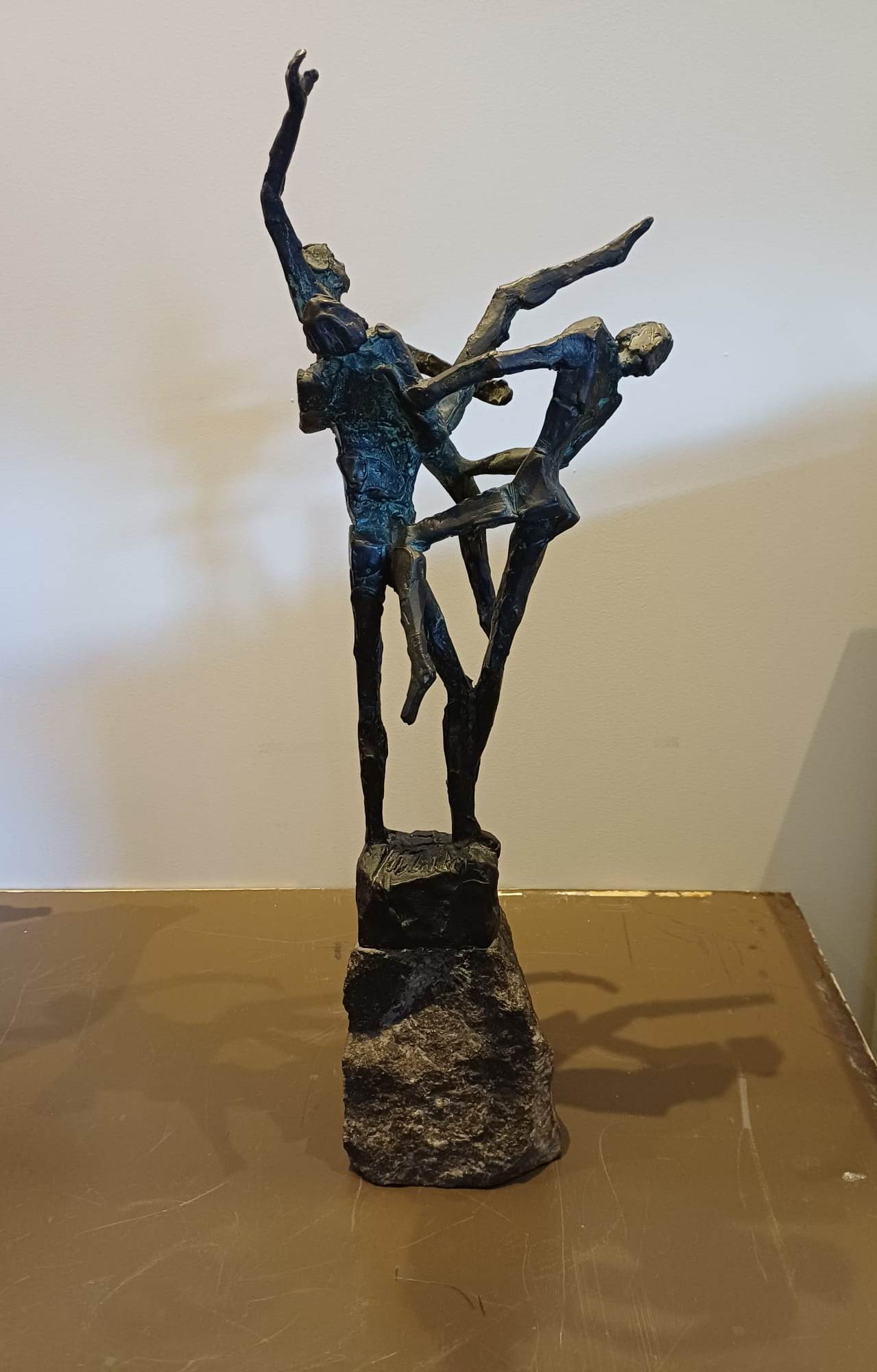 Jits Bakker - Bronzen sculptuur: 3 figuren kopen? Bied vanaf 1495!