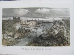 Charles Rochussen - 10 lithografieën over de geschiedenis van Nederland kopen? Bied vanaf 20!