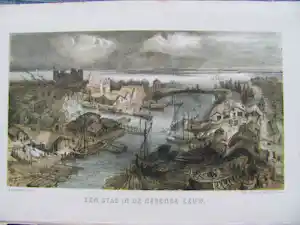 Charles Rochussen - 10 lithografieën over de geschiedenis van Nederland verkocht voor € 25!