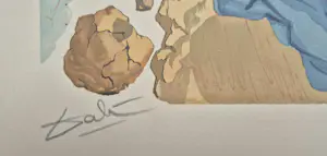 Salvador Dali - handgesigneerde surrrealistische houtsnede kopen? Bied vanaf 145!