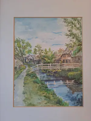 Niet of onleesbaar gesigneerd - Bruggetje kopen? Bied vanaf 1!