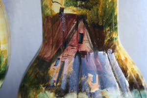 Faience Hubert Bequet - Uniek Kaststel (1959-1974) kopen? Bied vanaf 1!