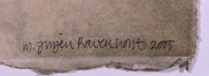 Jurjen Ravenhorst - Lithografie, Zomernacht, Ingelijst kopen? Bied vanaf 40!
