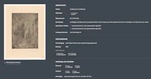 Marius Bauer - Ali Baba in de schatkamer, ets kopen? Bied vanaf 250!