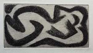 Henk Groen - Figuur. Abstract. 1964. kopen? Bied vanaf 79!