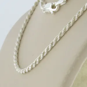 zilveren collier - 45 cm lang kopen? Bied vanaf 1!