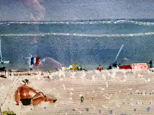 Patrick Hall - A Day on the Beach verkocht voor € 75!