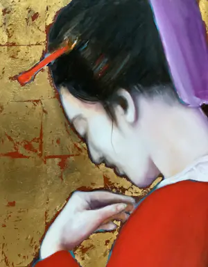 Louis Nagelkerke - Twee vrouwen in kimono kopen? Bied vanaf 650!