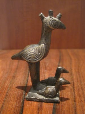 Brons (Onbekend) - Secretaris vogel kopen? Bied vanaf 40!