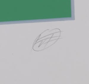 Niet of onleesbaar gesigneerd - Zeefdruk, Golfer kopen? Bied vanaf 1!