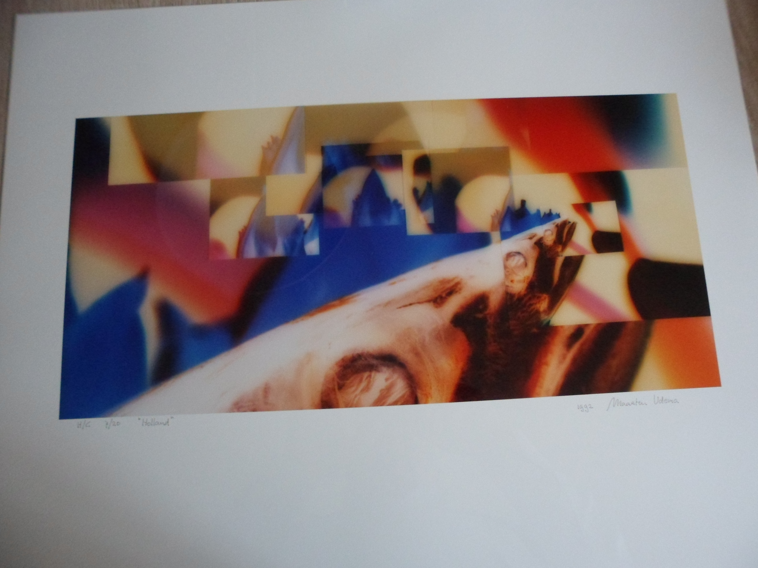 Maarten Udema - C-print op plasticfolie. Titel "Holland". kopen? Bied vanaf 10!