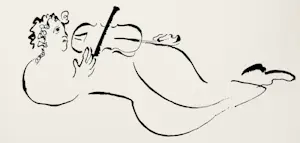 Marc Chagall - 2 Farb-Lithographien "Derriere Le Miroir" von 1950 kopen? Bied vanaf 180!