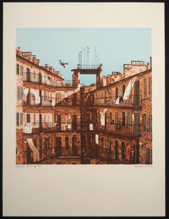 Antonio Saliola - Antonio Saliola: Litho, Ferragosto kopen? Bied vanaf 35!