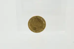 26- Origineel 1917 hoog gehalte gouden 10 gulden Munt zg. "tientje" - Wilhelmina kopen? Bied vanaf 390!