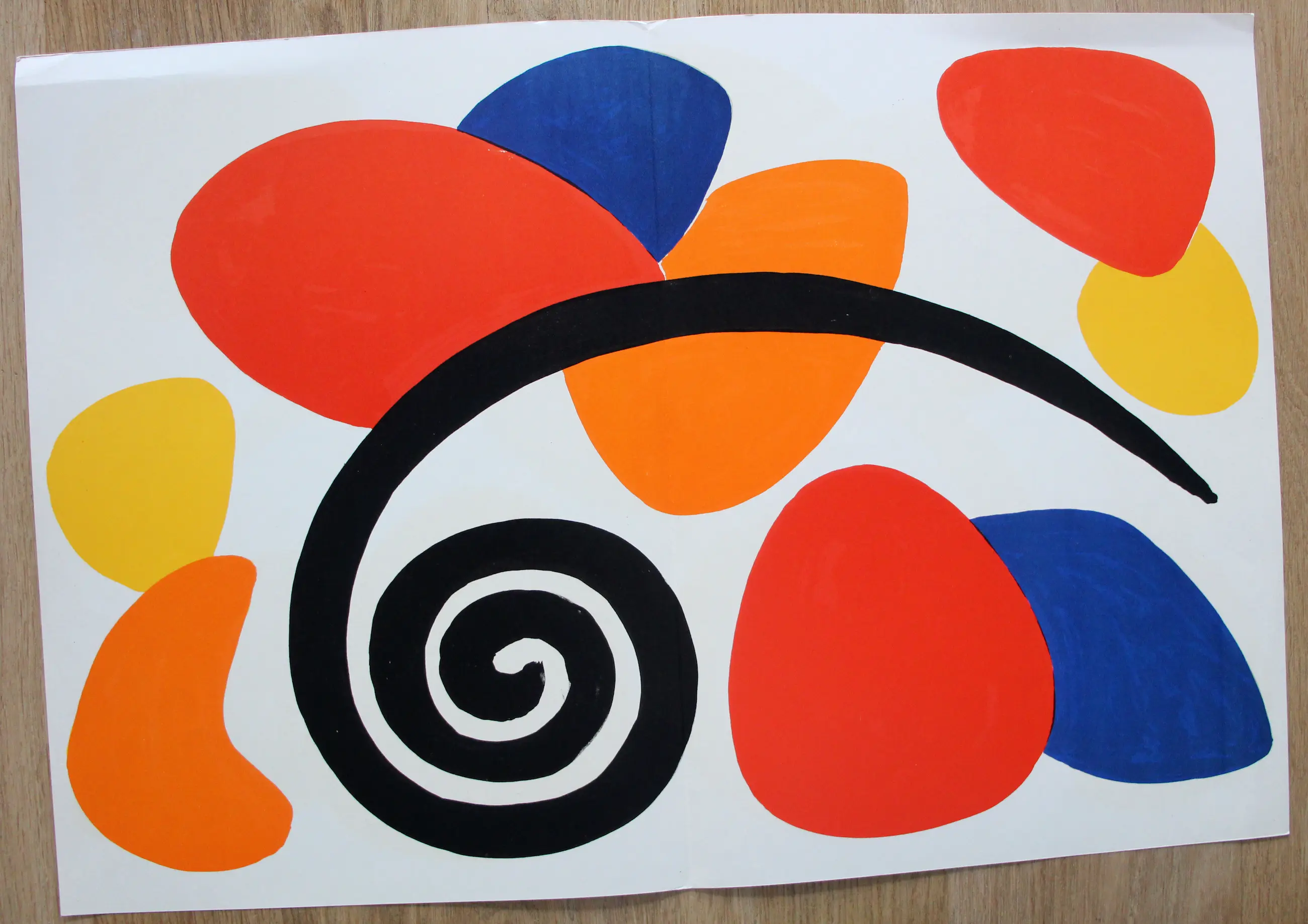 Alexander Calder - Litho: Derriere le miroir - 1963 sold! View the