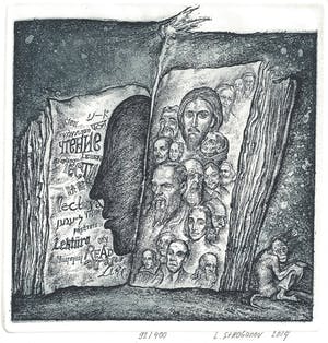 Niet of onleesbaar gesigneerd - Leonid Stroganov - Lezen kopen? Bied vanaf 1!