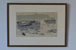 Otto B. de Kat - Havenlandschap kopen? Bied vanaf 160!