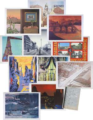 Jeroen Henneman - Antonio Segui, Rainer Fetting e.a. - Serie Twelve European Artists + Boek verkocht voor € 160!