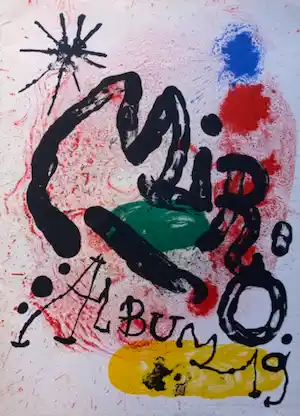 Joan Miro - Album 19 verkocht voor € 1600!