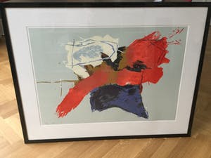 Arty Grimm - Compositie op blauw kopen? Bied vanaf 95!