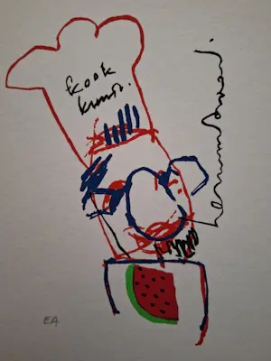 Herman Brood - Kookkunst kopen? Bied vanaf 75!