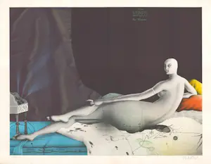 Paul Wunderlich - Odaliske kopen? Bied vanaf 180!