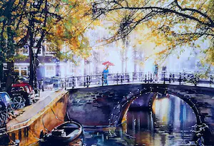 Elva Polyakova - Een regendag in Amsterdam kopen? Bied vanaf 64!