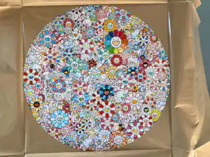 Takashi Murakami - Paradise in a Flower Field verkocht voor € 900!