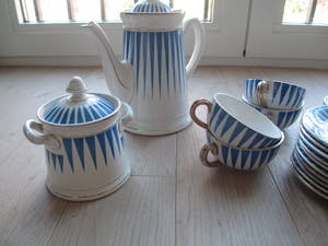 Keramiekfabriek Nimy - 10 delig koffieservies kopen? Bied vanaf 120!