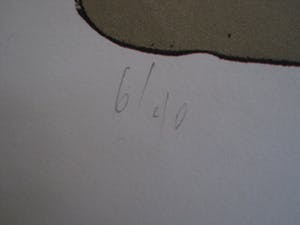 Niet of onleesbaar gesigneerd - Gesigneerd oost-Europees Grafiek - Vrouwelijk Naakt met Roos - gesigneerd kopen? Bied vanaf 10!