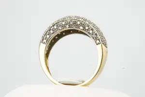 40 - Geelgouden 18Krt ring met ca 1.10crt briljant geslepen diamant. kopen? Bied vanaf 620!