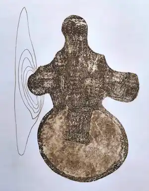 Jan Montyn - Kurma, reïncarnatie als een schildpad, aquatint ets kopen? Bied vanaf 80!