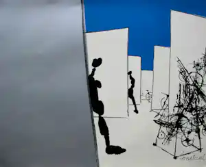 Constant - Litho: Labyrismen - 1968 verkocht voor € 255!