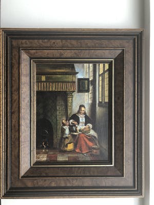 Niet of onleesbaar gesigneerd - wachtend op de appel kopen? Bied vanaf 1!