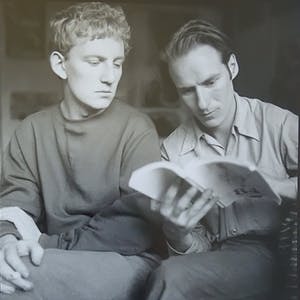 Henny Riemens - Fotoportret Hugo Claus en Corneille 1951-54 kopen? Bied vanaf 40!