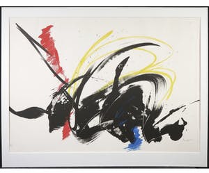 Jean Miotte - Abstracte Compositie, handgesigneerd (kleine oplage) kopen? Bied vanaf 80!