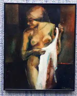 Jean-Marie Boomputte - Badende vrouw verkocht voor € 50!