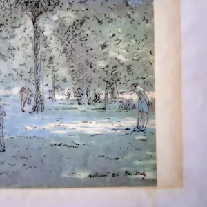 Henri Maillot - Szene im Borely-Park, Marseille kopen? Bied vanaf 99!