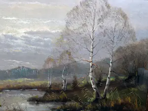 Gerard Cox (sr.) - Heidelandschap met ven kopen? Bied vanaf 60!