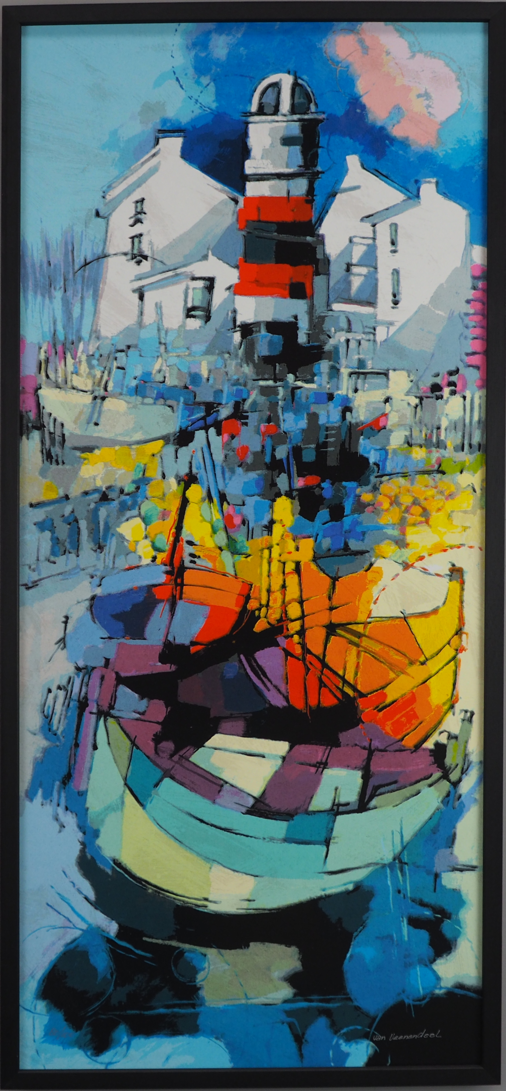 Hendrik van Veenendaal - Vuurtoren verkocht voor € 50!