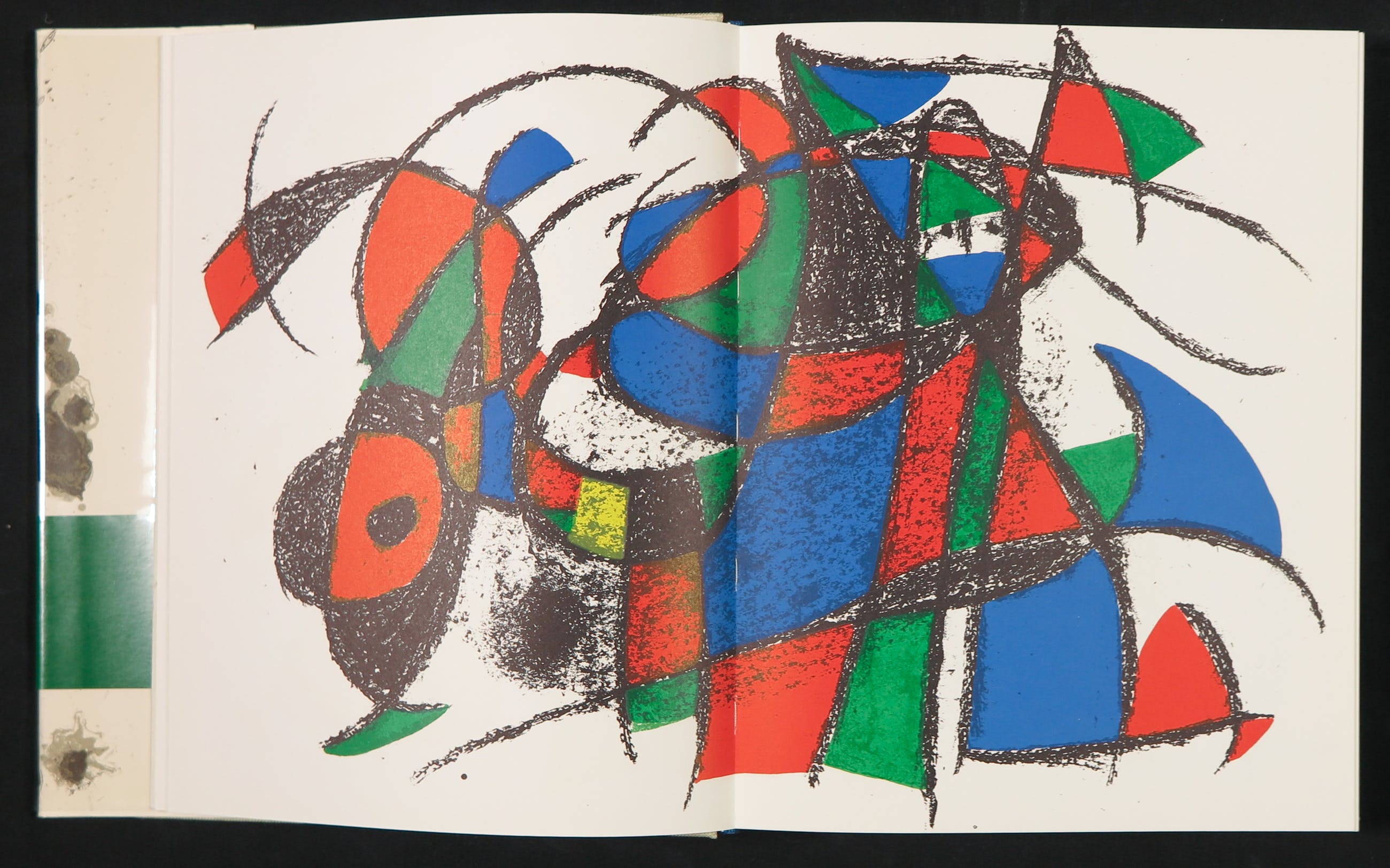 Joan Miro Samlade Litografier I en II, Twee