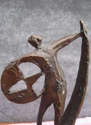 Bernadette Leijdekkers - Abstract bronzen beeld kopen? Bied vanaf 45!