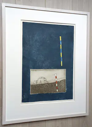 Jan Montyn - La cage de temps II, aquatint ets (netjes ingelijst) kopen? Bied vanaf 10!
