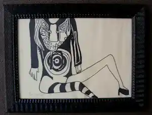 Rob Scholte - Stift tekening - 2010 kopen? Bied vanaf 199!