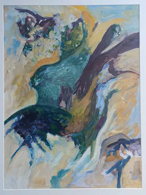 Niet of onleesbaar gesigneerd - Abstract kopen? Bied vanaf 1!