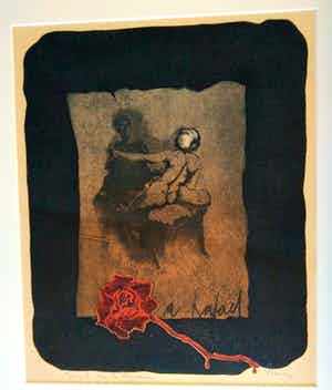 Manuel Menan - (1946-1994) , ' a Rose to Fornarina' verkocht voor € 35!